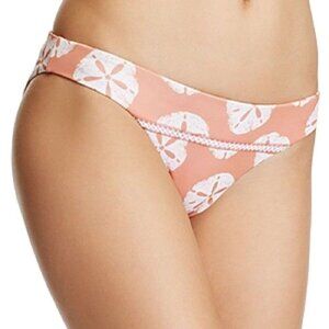 Women’s Diane Blanket Stitch Embroidered Swim Bottom Sand Dollar, Multi Size